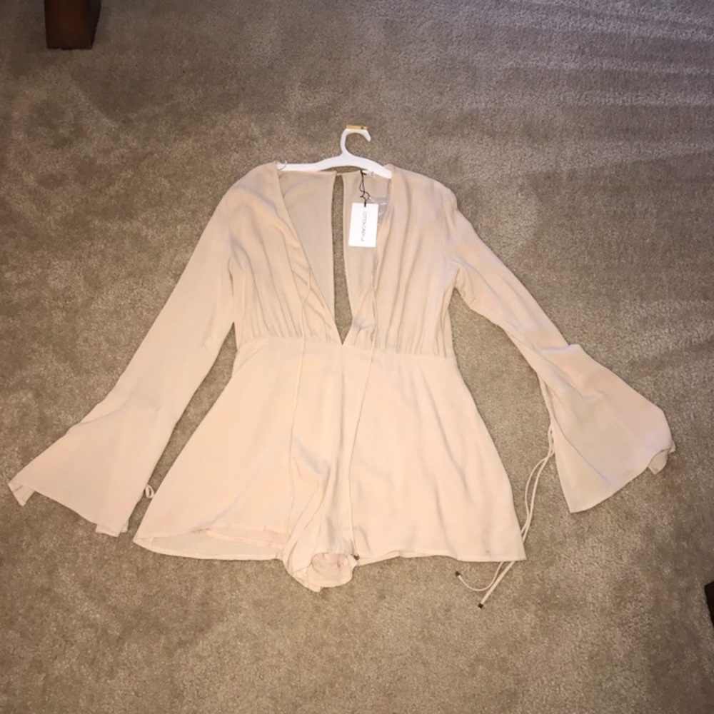 Cream Romper